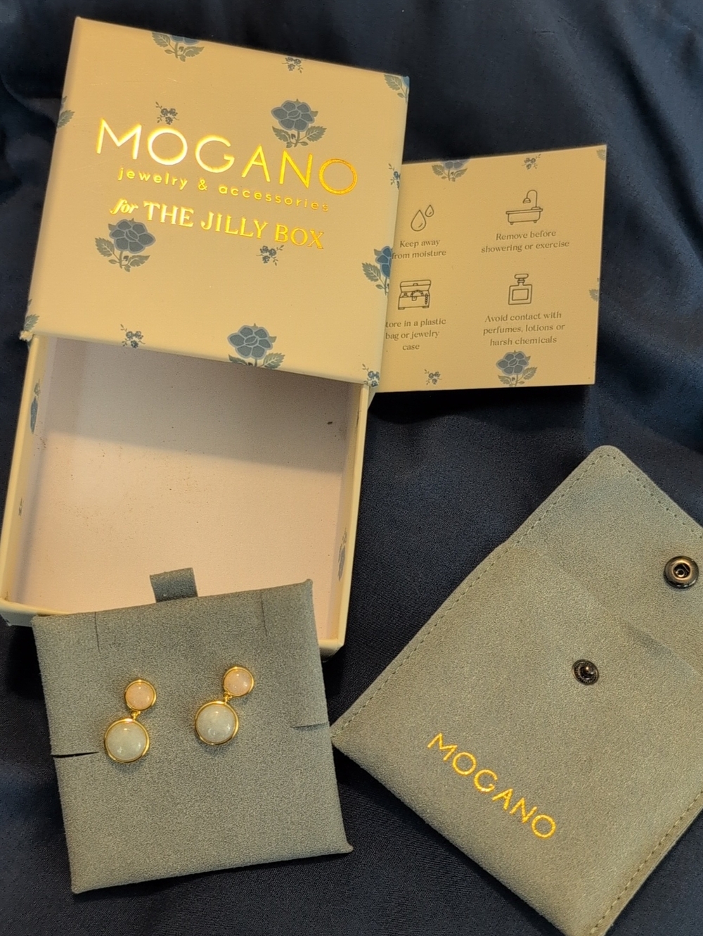 Jilly Box Mogano Earrings